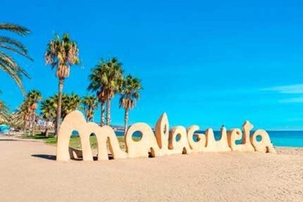Malagueta 1 Linea De Playa Lägenhet Málaga Exteriör bild